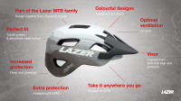 Lazer Unisex MTB Chiru MIPS Helm matte white
